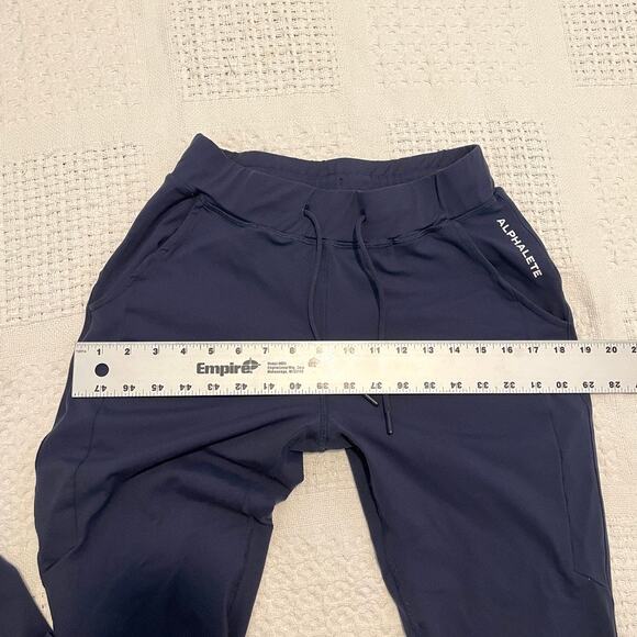 Alphalete Premium V2 Jogger active pants navy blue medium P 7042 - Picture 7 of 9